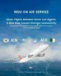 L’Algérie et la Corée du Sud s’accordent sur l’ouverture d’une liaison aérienne directe