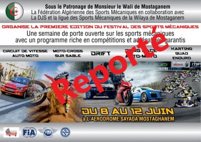 Pourquoi le Festival Des Sports Mécaniques a été reporté!