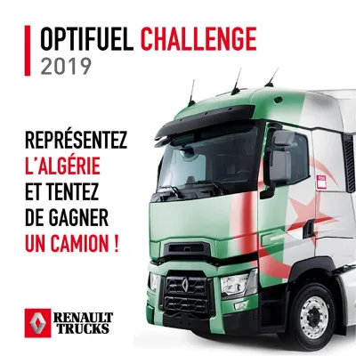 OPTIFUL CHALLENGE 2019 : tentez de gagner un camion Renault Trucks