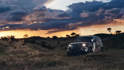 Futur LAND ROVER Defender, Série de tests au Kenya