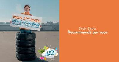 Citroën Algérie :  Remise sur le 2eme pneu