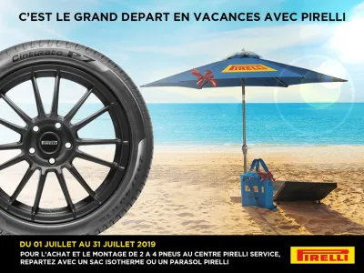 Des cadeaux à gagner chez Pirelli Algérie