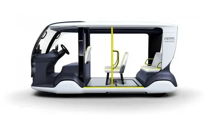 APM, la navette électrique Toyota pour les Jeux Olympiques TOKYO 2020