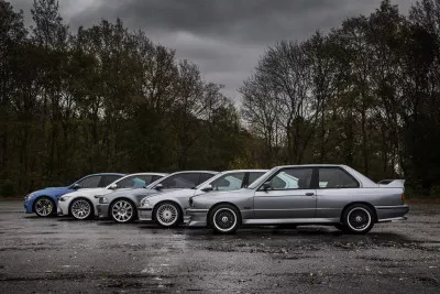 Les voitures BMW M3 de 1987 à aujourd&#039;hui