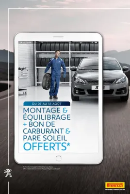 Peugeot Algérie : offre pneumatique jusqu&#039;au 31 août