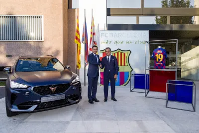 Cupra, nouveau sponsor officiel du FC Barcelone