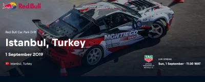 La finale du Red Bull Car Park Drift aura lieu le 1 septembre prochain à Istanbul et en direct sur la page Facebook de Autobip