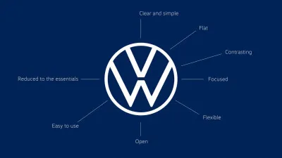 Le nouveau logo Volkswagen dévoilé au salon de Frankfut 2019