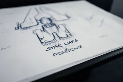 Porsche et Lucasfilm unissent leurs forces pour créer un nouveau vaisseau spatial Star Wars