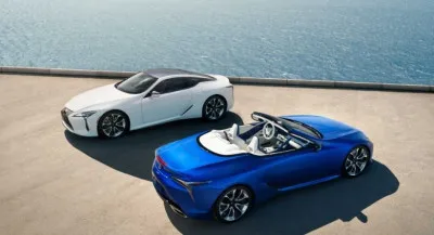 معرض لوس أنجلوس للسيارات : شركة Lexus تكشف عن الـ LC 500 المكشوفة