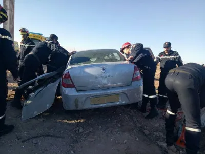 Accidents de la route: 38 morts et 954 blessés en une semaine