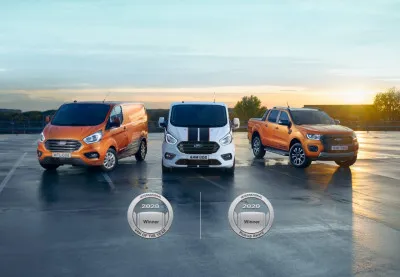 Véhicule utilitaire de l&#039;année et  pick-up de l&#039;année 2020 : Ford réalise le doublé en Europe