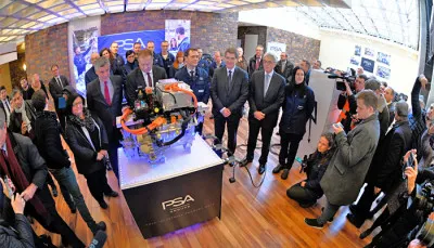Groupe PSA: Inauguration de la ligne d’assemblage des « eGMP » qui équipent les modèles électriques de la marque