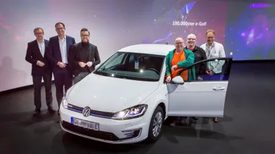 Volkswagen livre la 100 000ème e-Golf