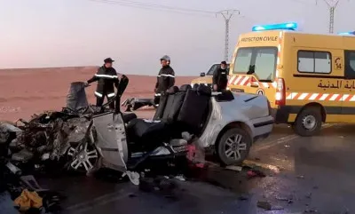 Accidents de la route: 676 morts et 19000 blessés au niveau national en 2019