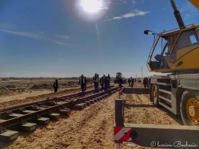 Ouargla : le projet de voie ferrée Touggourt-Hassi-Messaoud livrable à la fin de l’année