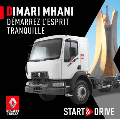 رونو تروكس الجزائر توسع عروض START &amp; DRIVE إلى تشكيلة شاحنات  D