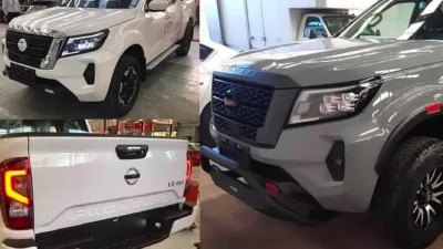 Le nouveau Nissan Frontier 2021 espionné