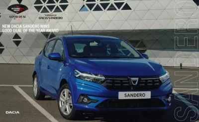 Dacia : Le prix « Good Deal » des automobile awards 2020 pour la nouvelle Sandero
