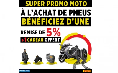 SAV : Promotion Pneumatiques pour Deux Roues chez Pirelli Algérie