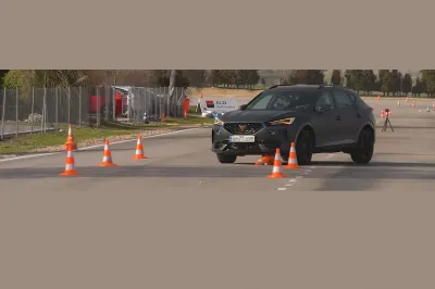 KM77 : Résultat honorable pour la Cupra Formentor VZ au test de l&#039;élan