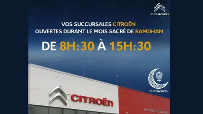 SAV : Citroën Algérie annonce ses horaires d&#039;ouverture de Ramdhane