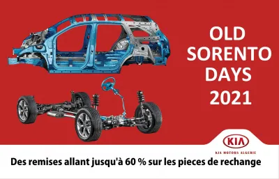 SAV : Promotion spéciale ancien Sorento chez Kia Motors Algérie