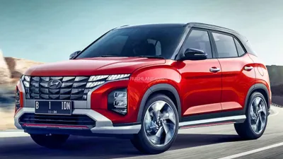 Spy Shots:  la Hyundai Creta Facelift 2022