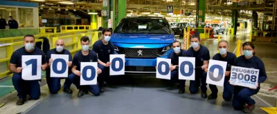 Peugeot 3008 : 1 million d’exemplaires produits
