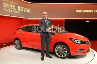 " Volant d'Or " pour la nouvelle Opel Astra