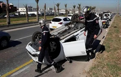 حوادث المرور: وفاة 46 شخصا وإصابة 1535 آخرين خلال أسبوع