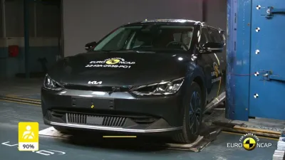 La Kia EV6 obtient 5 étoiles aux crash-tests Euro NCAP