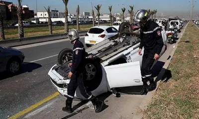 Accidents de la route : 12 morts et 402 blessés en une semaine en zones urbaines