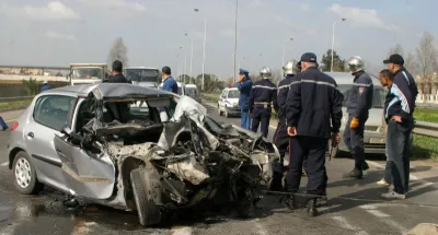 حوادث المرور تودي بحياة 33 شخصا خلال أسبوع