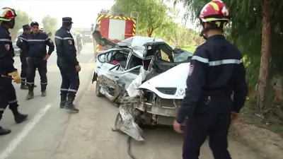 حوادث المرور: وفاة 31 شخصا وإصابة 1353 آخرين خلال أسبوع