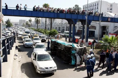 حوادث المرور في المناطق الحضرية: وفاة 13 شخصا وإصابة 392 آخرين خلال أسبوع