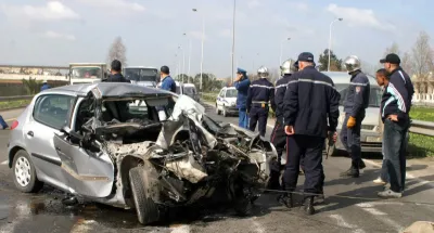حوادث المرور: وفاة 43 شخصا وإصابة 1982 آخرين خلال أسبوع