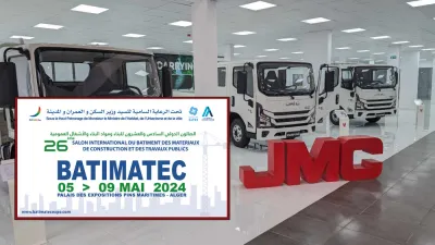 JMC Motors Algérie participe au Salon International BATIMATEC 2024
