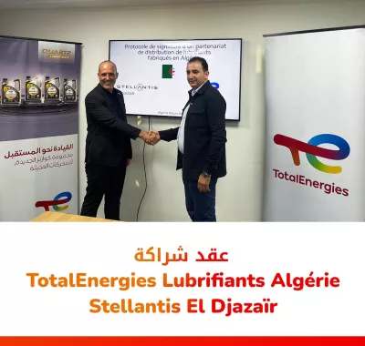 TotalEnergies Lubrifiants Algérie signe un accord de partenariat avec Stellantis El Djazair