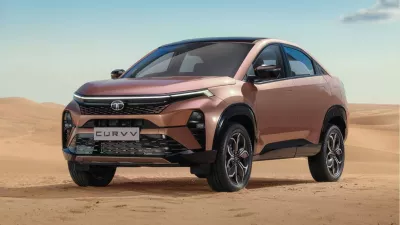 Tata dévoile son nouveau SUV coupé Curvv