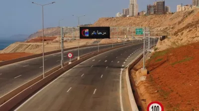 Route port d&#039;Oran-autoroute Est-Ouest mise en service