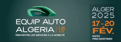 Equip Auto Algeria 2025: Ouverture des inscriptions en ligne