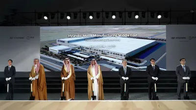 Hyundai lance les travaux de sa première usine au Moyen-Orient