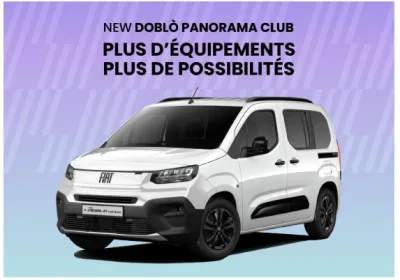 Fiat Algérie lance le Fiat Doblo Panorama Club à partir de 3 749 000 DA
