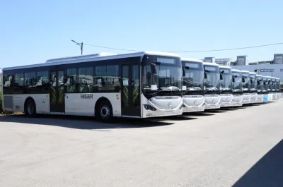 Transport: Première opération de livraison des bus de transport de voyageurs importés