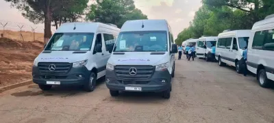 حظيرة النقل بولاية جيجل تتعزز بـ30 حافلة جديدة
