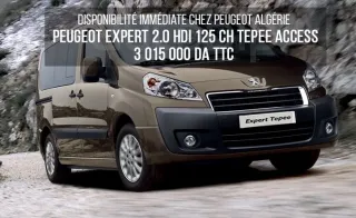 Peugeot Algérie : avec la 301, le Peugeot Expert est disponible à 3 015 000 da TTC