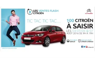 Citroën Algérie : Vente flash de 100 véhicules et test drive à Cheraga du 4 au 7 août