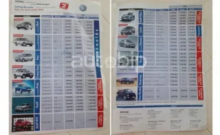 Retour sur les prix des Volkswagen en Algérie en 2006