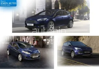 Emin Auto prépare la commercialisation de Ford, avec la Fiesta, Focus et Kuga